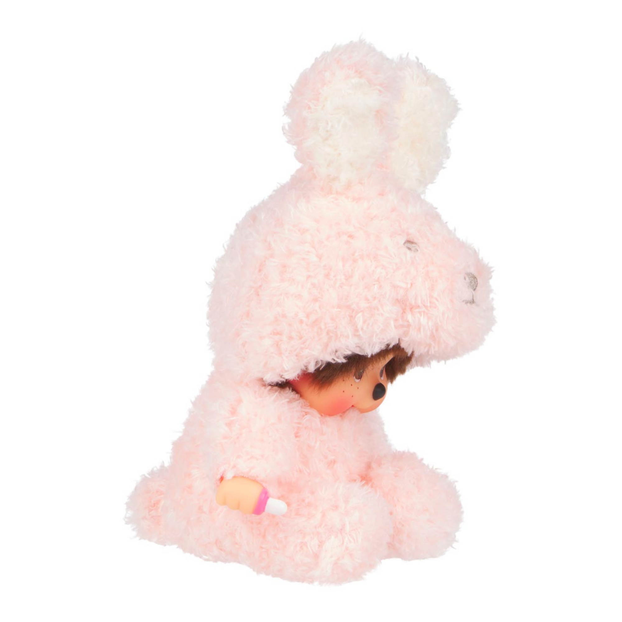 Monchhichi Pink Bunny Plush 7"
