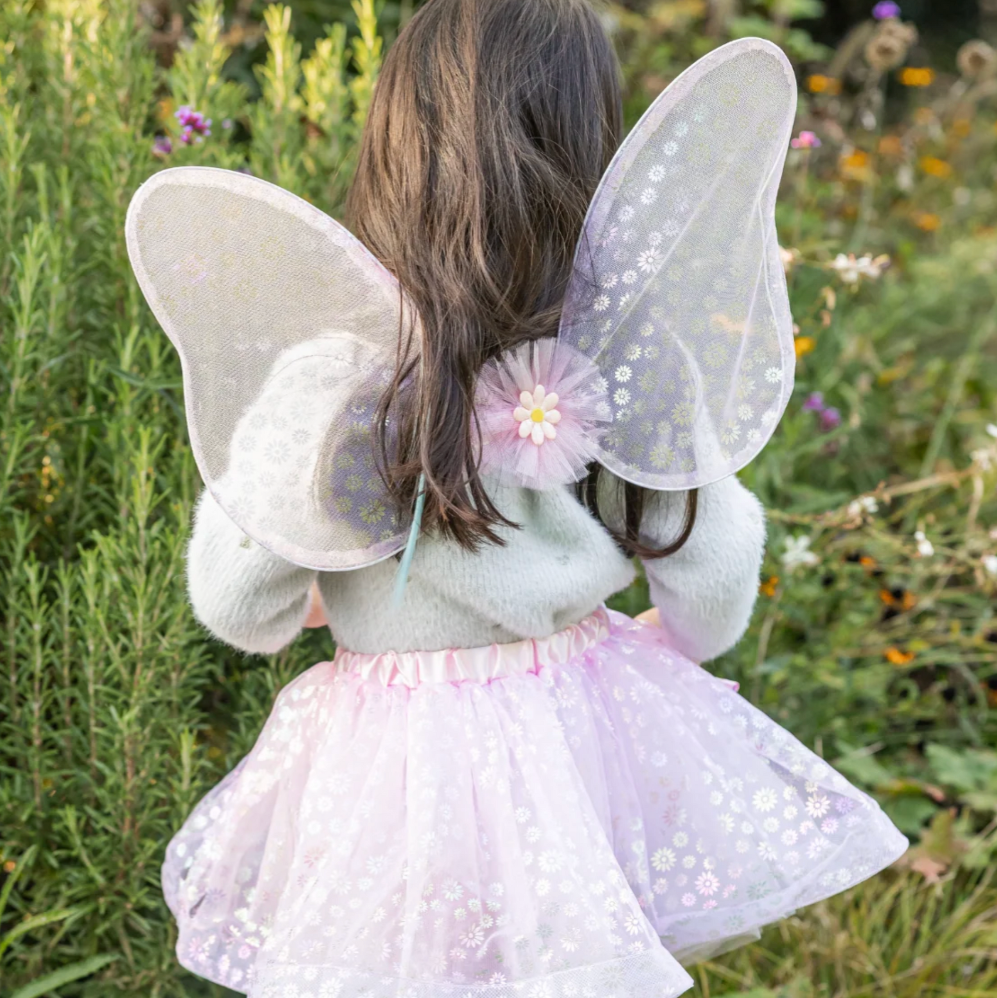 Crazy for Daisies Tutu, Wand & Wing Set, 4-6