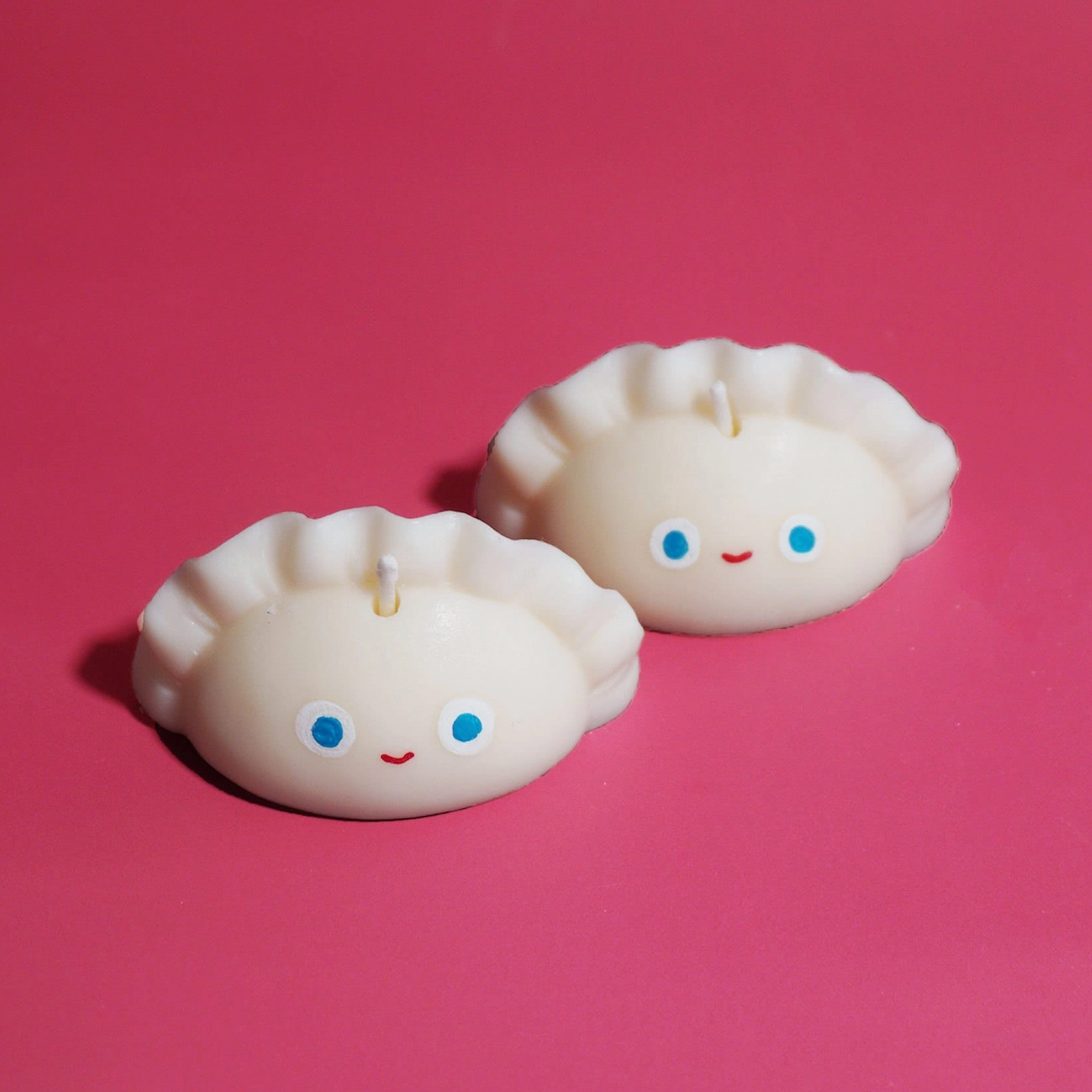 Cute Dumpling Candle (2 Dumplings + Steamer)