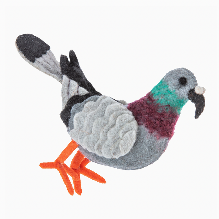 Pigeon Felt Ornament