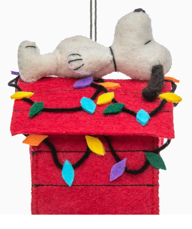 Christmas Snoopy Ornament