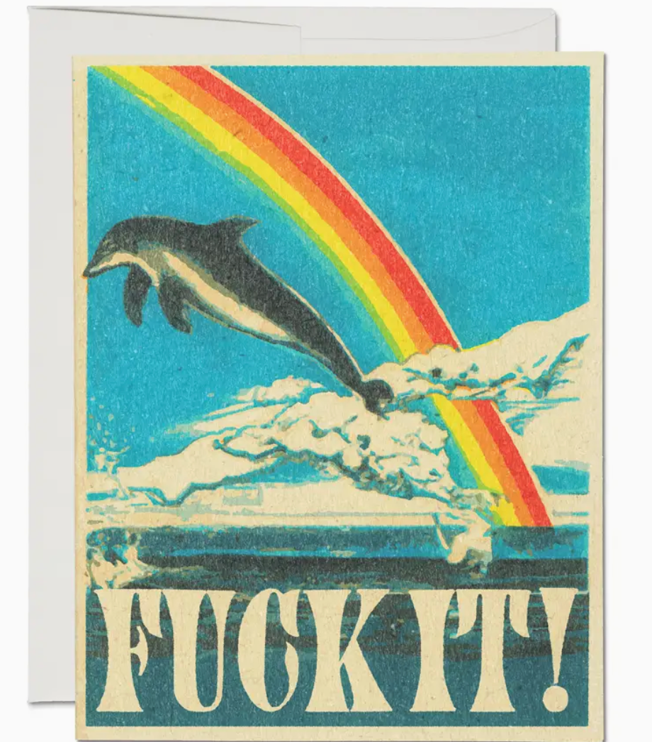 Dolphin Encouragement Card