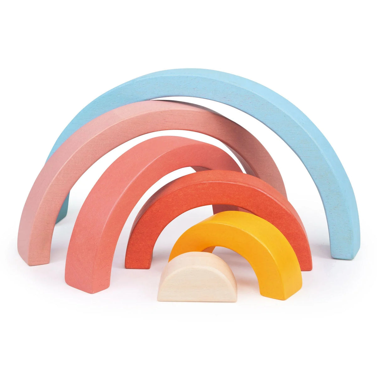 Wooden Sunset Tunnel Stacking Rainbow