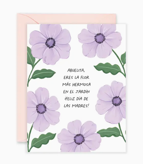 Flor Hermosa - Feliz Dia De Las Madres Abuelita