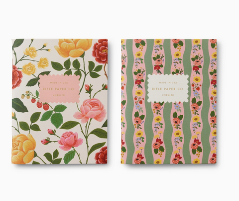 Pair of 2 Roses Pocket Notebooks