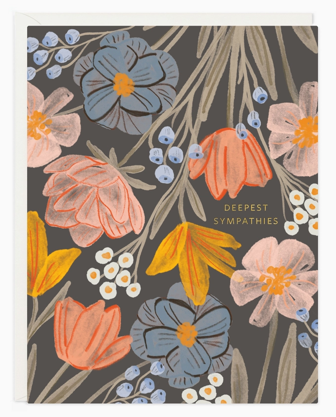 Sympathy Bouquet Card