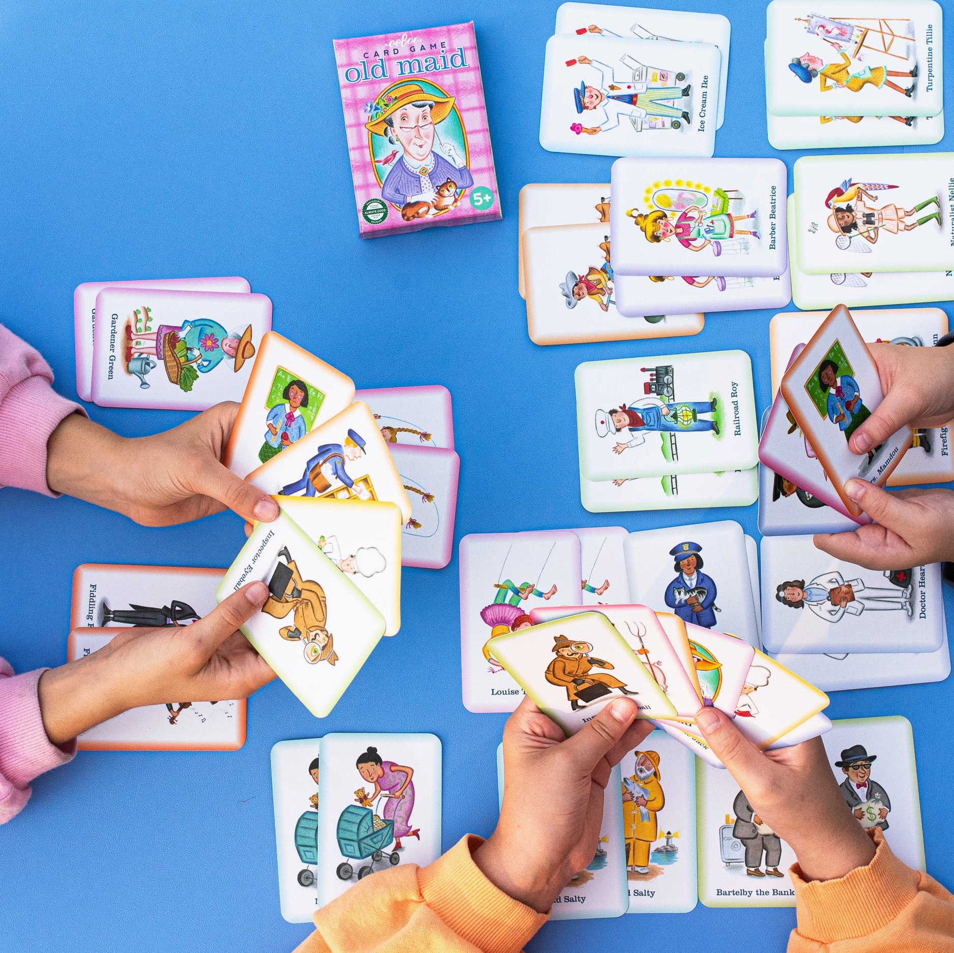 Old Maid Playing Cards