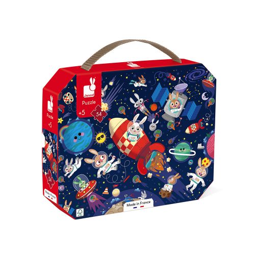 Rocket Rabbits Suitcase Puzzle - 54 pcs