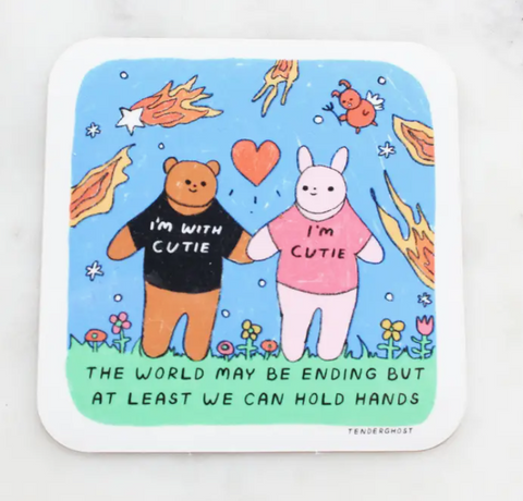 Hold Hands Sticker