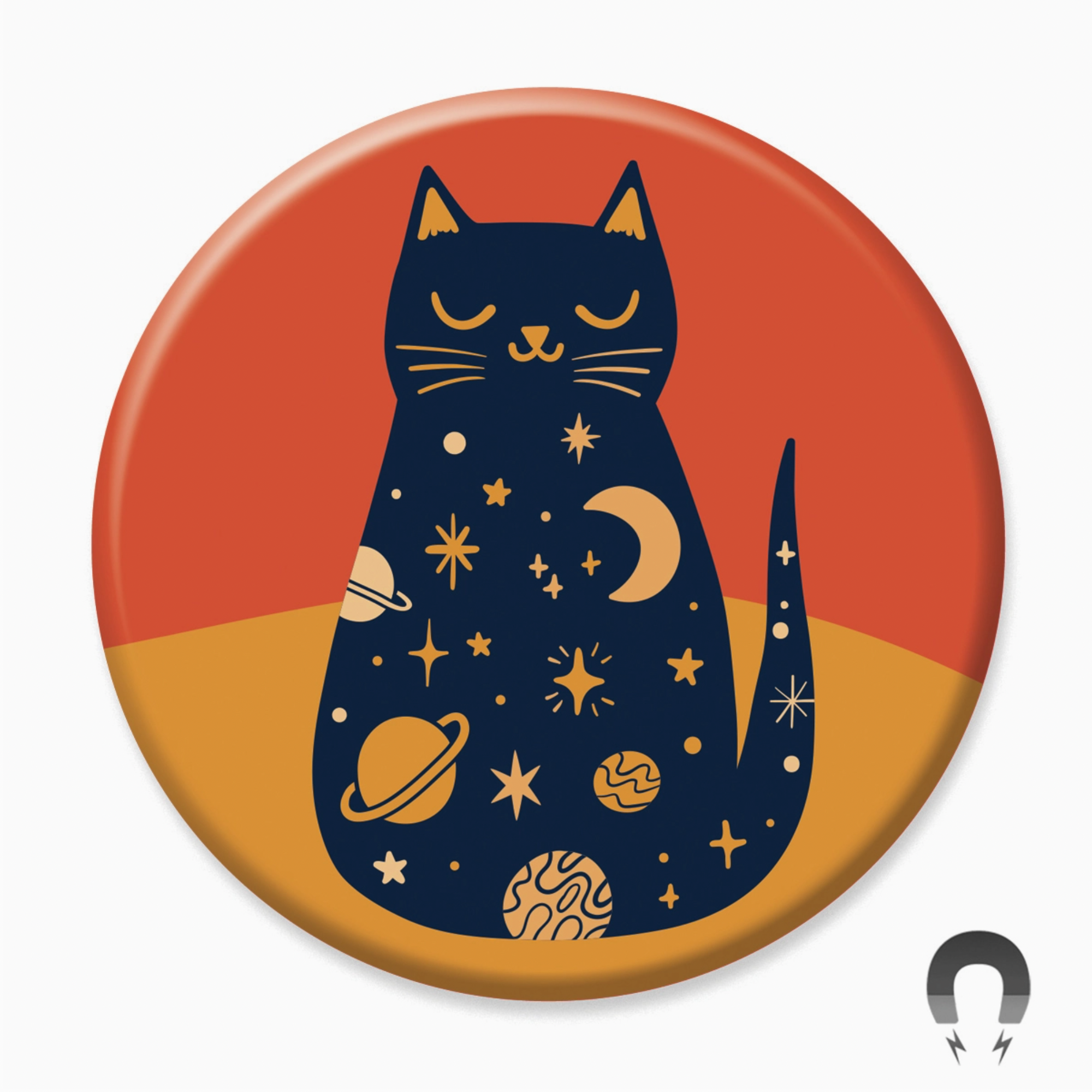 Cosmic Kitty Magnet