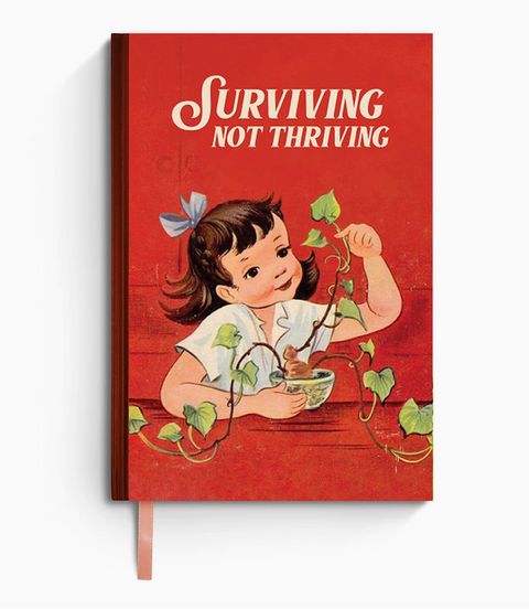 Surviving Not Thriving Notebook