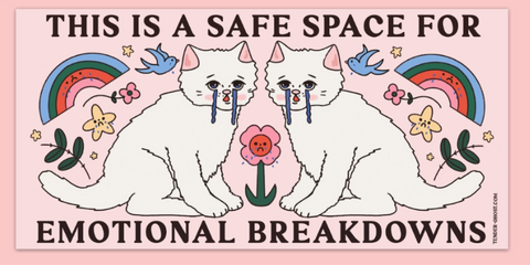 Emotional Breakdowns Bumper Magnet