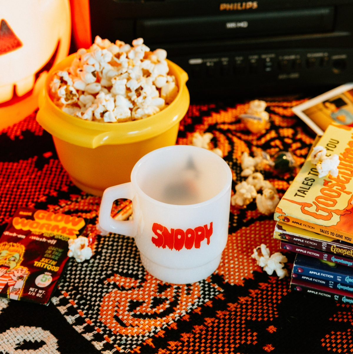 3P4 X Peanuts® Halloween - Snoopy Witch Milk Glass Mug