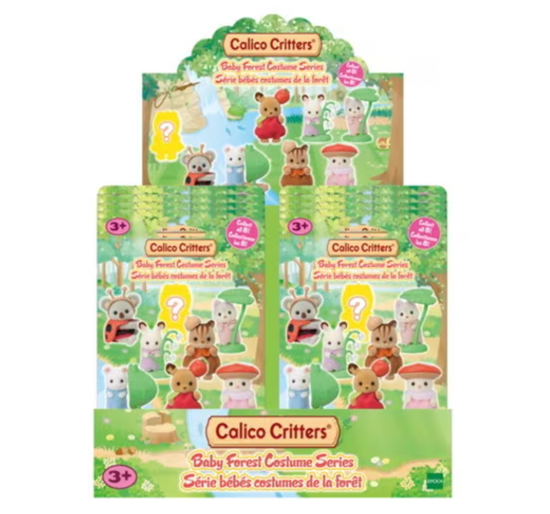 Calico Critters Baby Collectibles - Baby Forest Costume Series