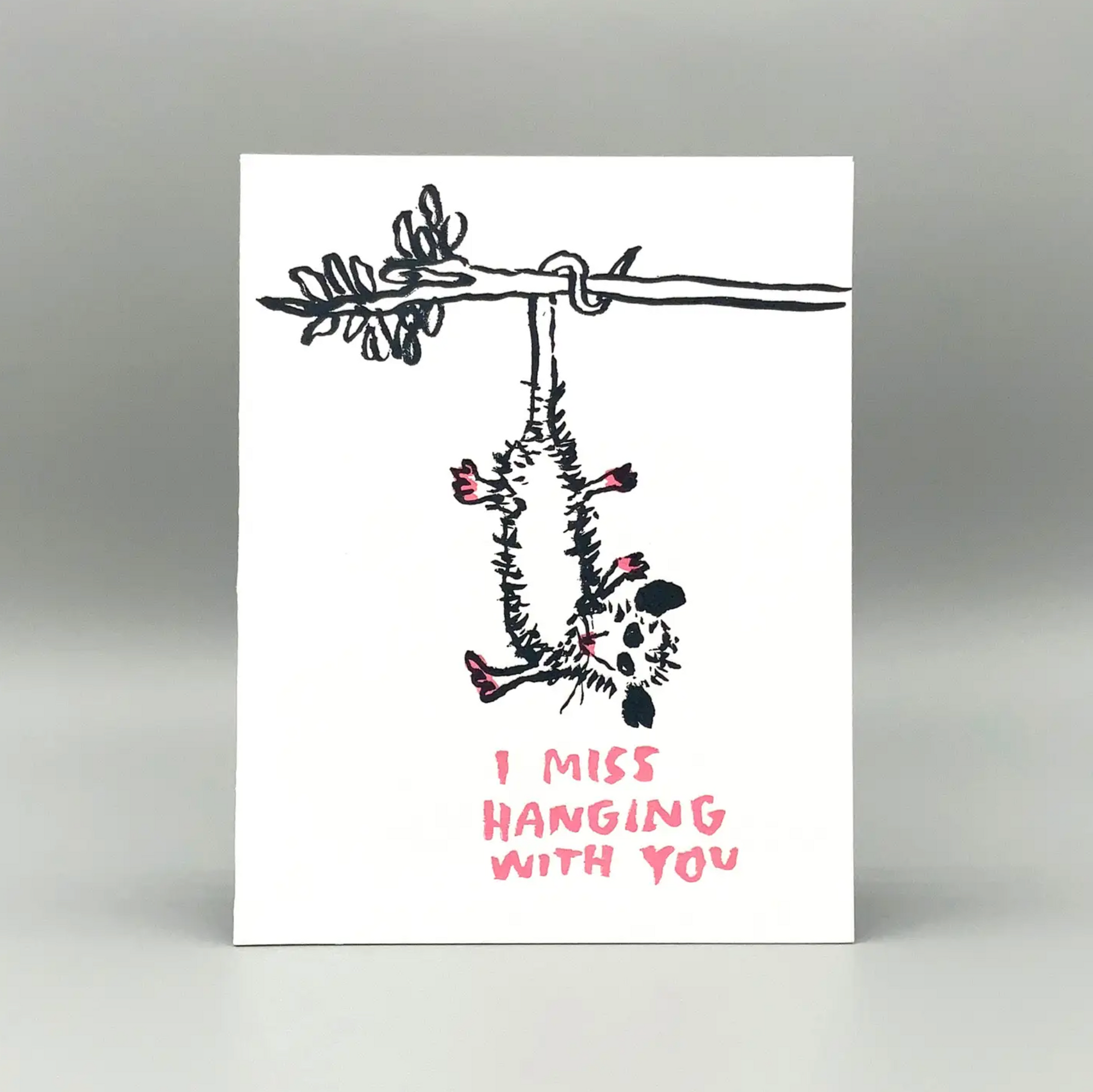 Miss Hanging Card