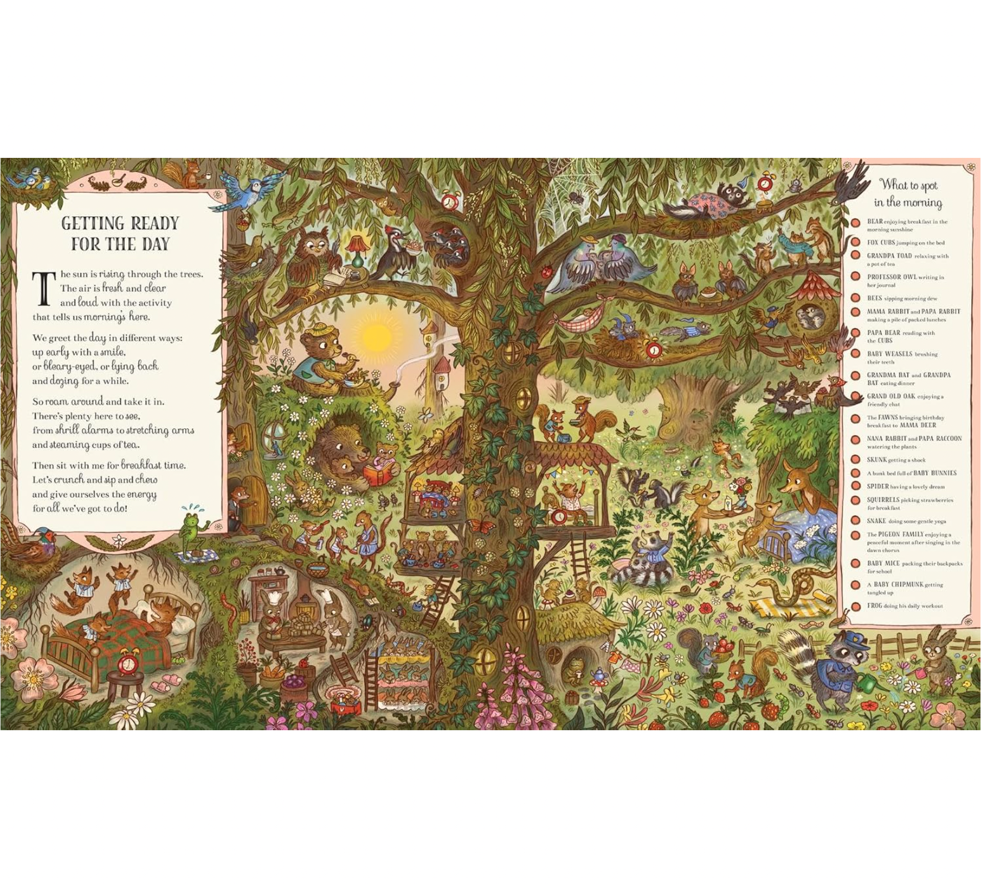 It's Busy Down in the Woods  Today