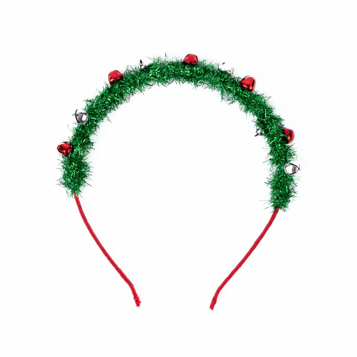 Deck the Halls Tinsel Headband