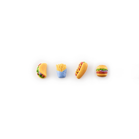 Colorful Junk Food Magnets