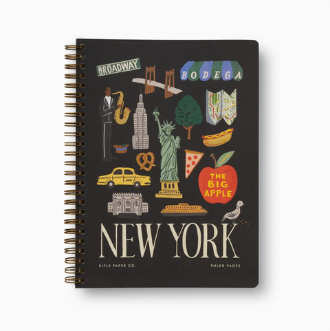 New York Spiral Notebook