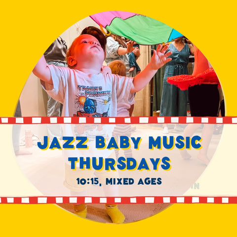 Jazz Baby Music Thursdays, 10:15-11 (Mixed Ages)