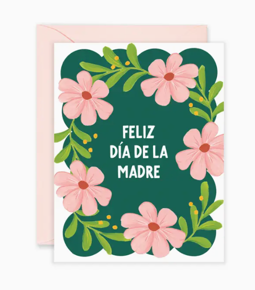 Madre Jardin - Feliz Dia De Las Madres Card