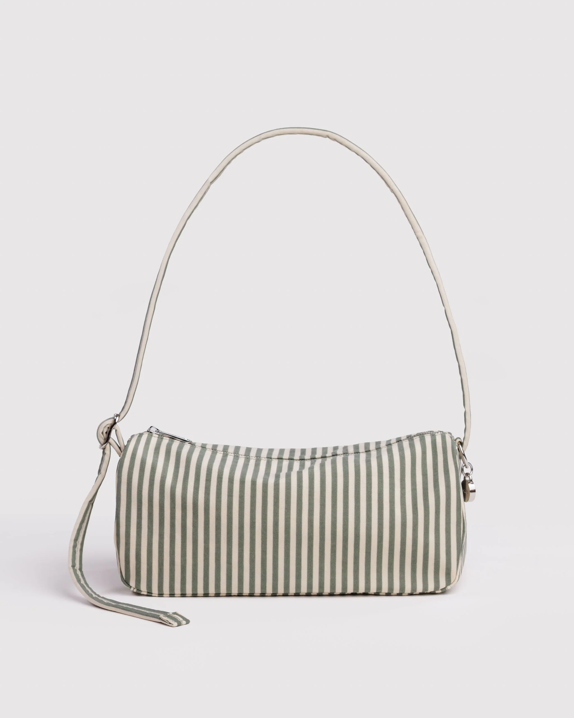 Nylon Loaf Bag - Sage Stripe