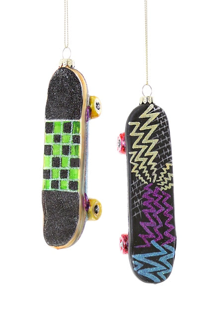 Skateboard Ornament