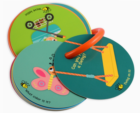 Toddler Scavenger Hunt Cards At the Park