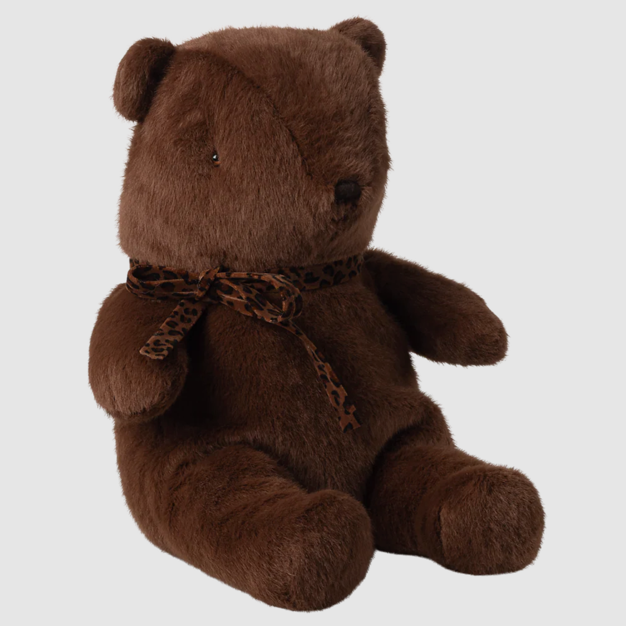 Teddy bear plush, Medium - Dark chocolate
