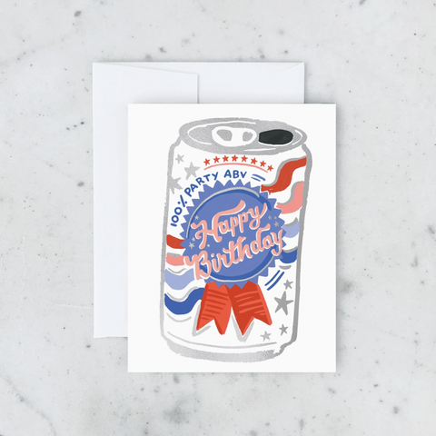 Birthday Beer Card