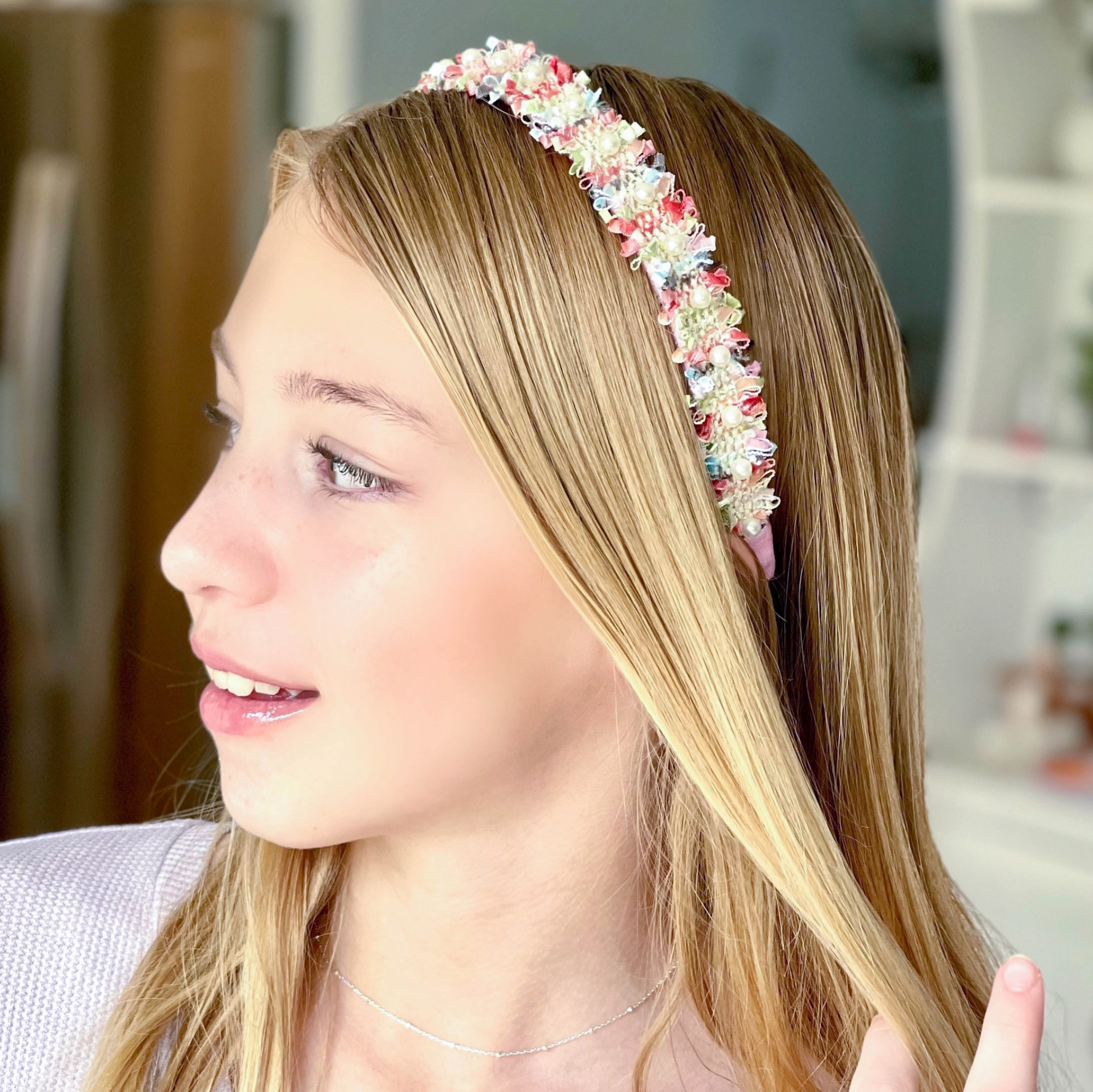 Confetti Pearl Headband