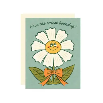 Cutest Daisy Birthday Greeting Card - Stay Forever