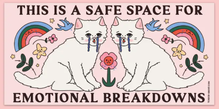 Emotional Breakdowns Bumper Magnet