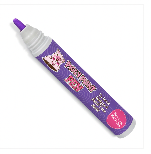 Piggy Pink Piggy Paint Pen Non-Toxic Kids Nail Polish - Stay Forever