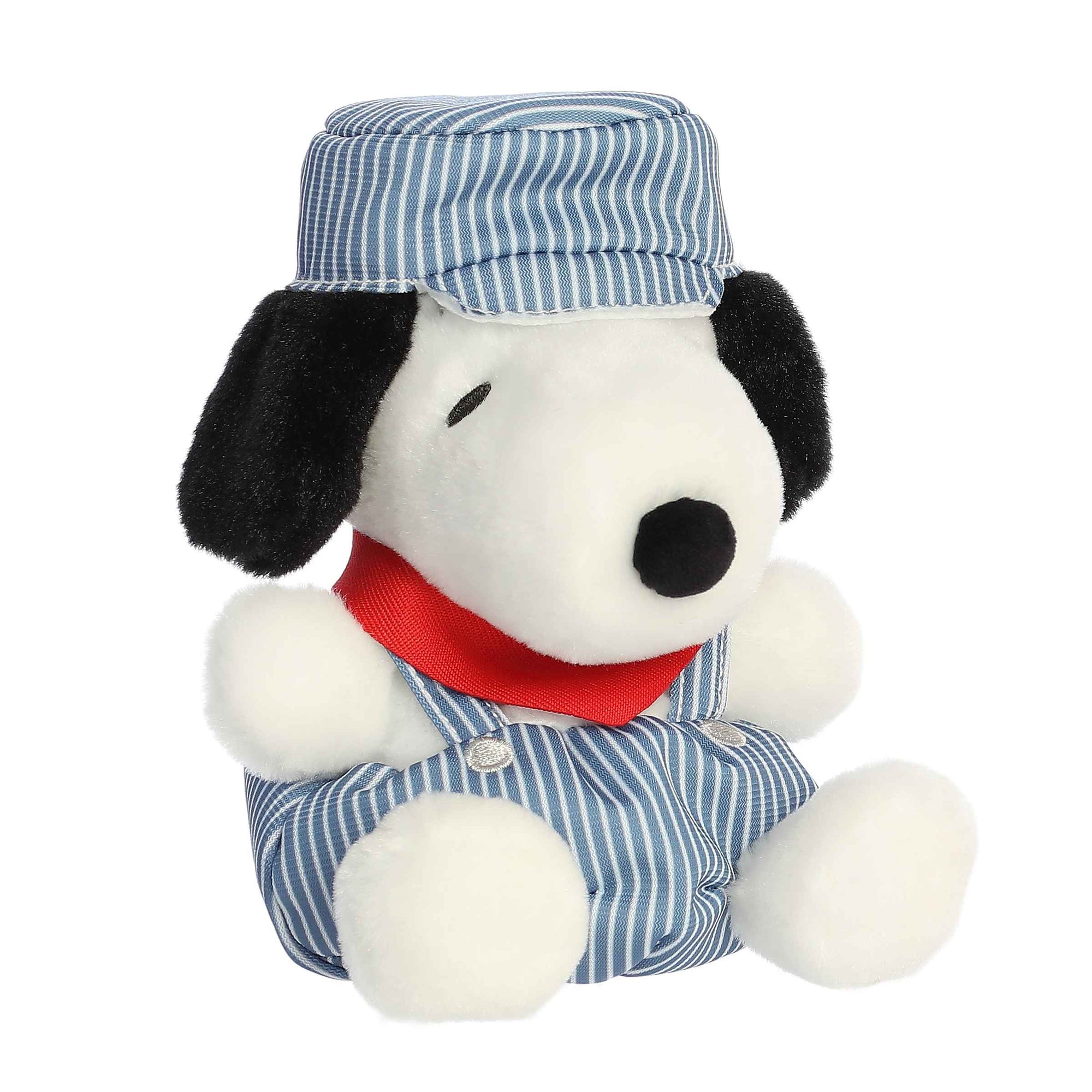 5" Train Engineer Snoopy Palm Pals