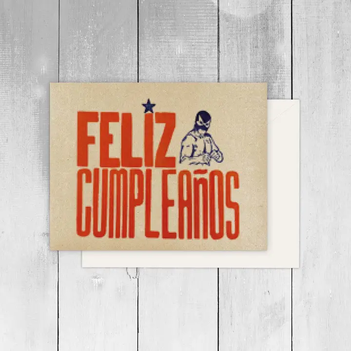 Feliz Cumpleaños Lucha Card - Stay Forever