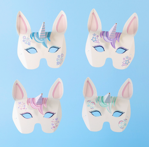 Create Your Own Magical Unicorn Masks