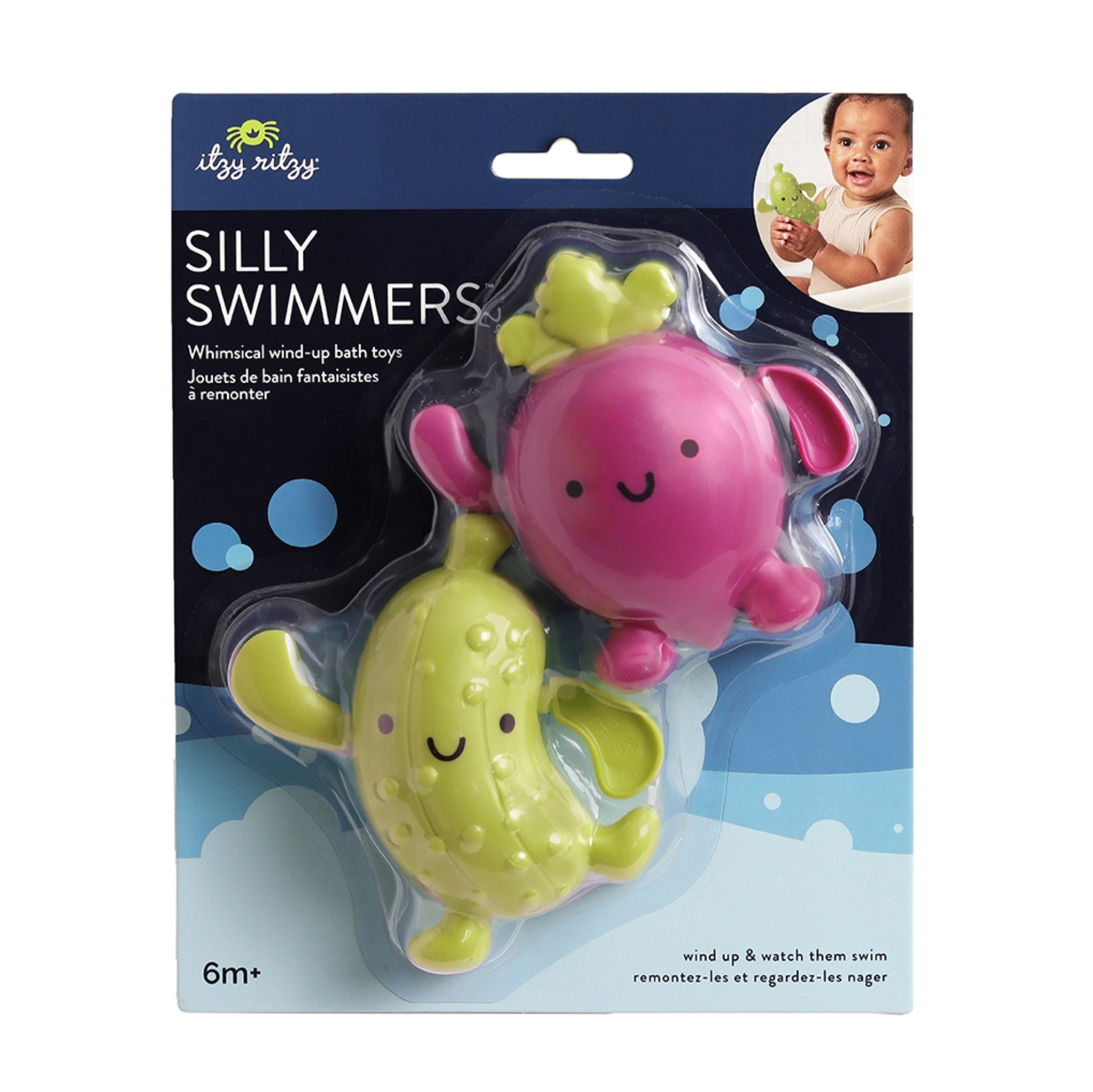 Silly Swimmers™ - Bath + Water Toy