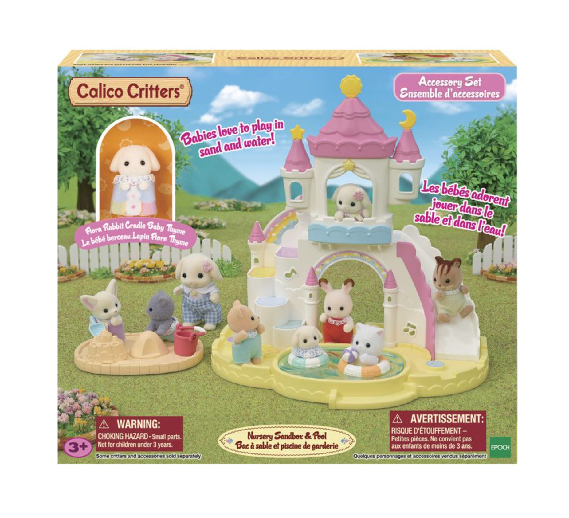 Calico Critters Nursery Sandbox & Pool