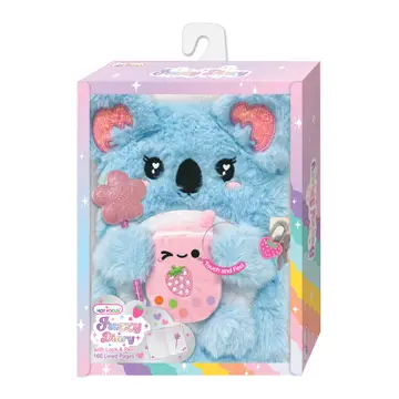 Fuzzy Diary with Lock and Keys, Koala