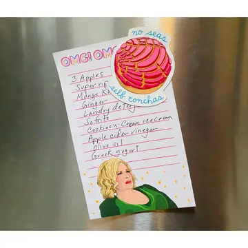 No Seas Self Conchas Die Cut Magnet