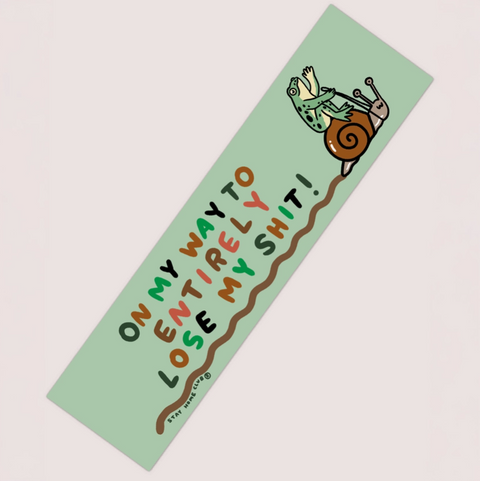 Lose My Shit Bumper Sticker