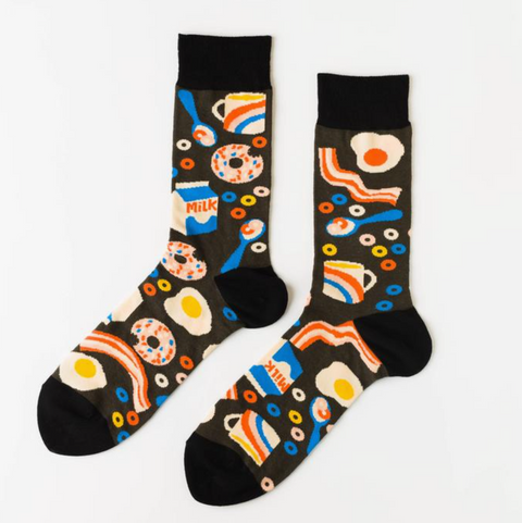 Men's Socks - Breakfast Crew