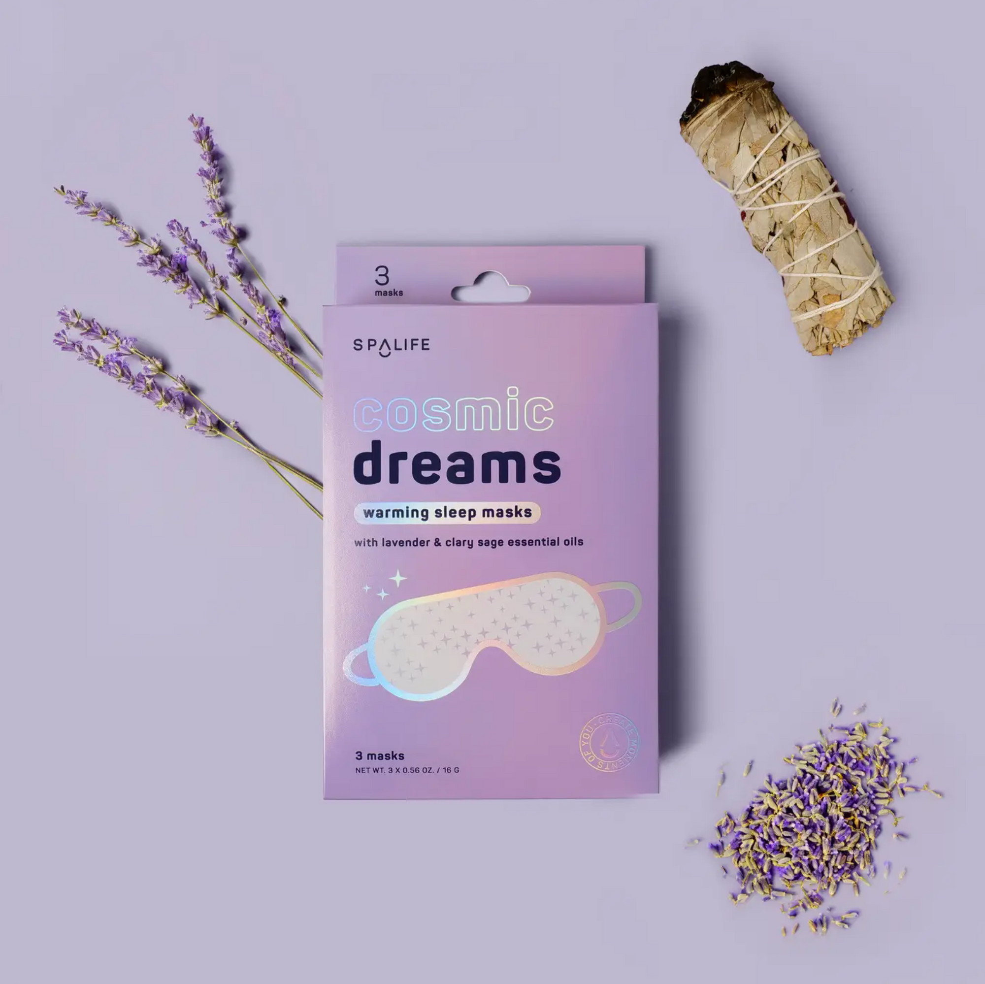 Cosmic Dreams Warming Sleep Masks 3 Pack