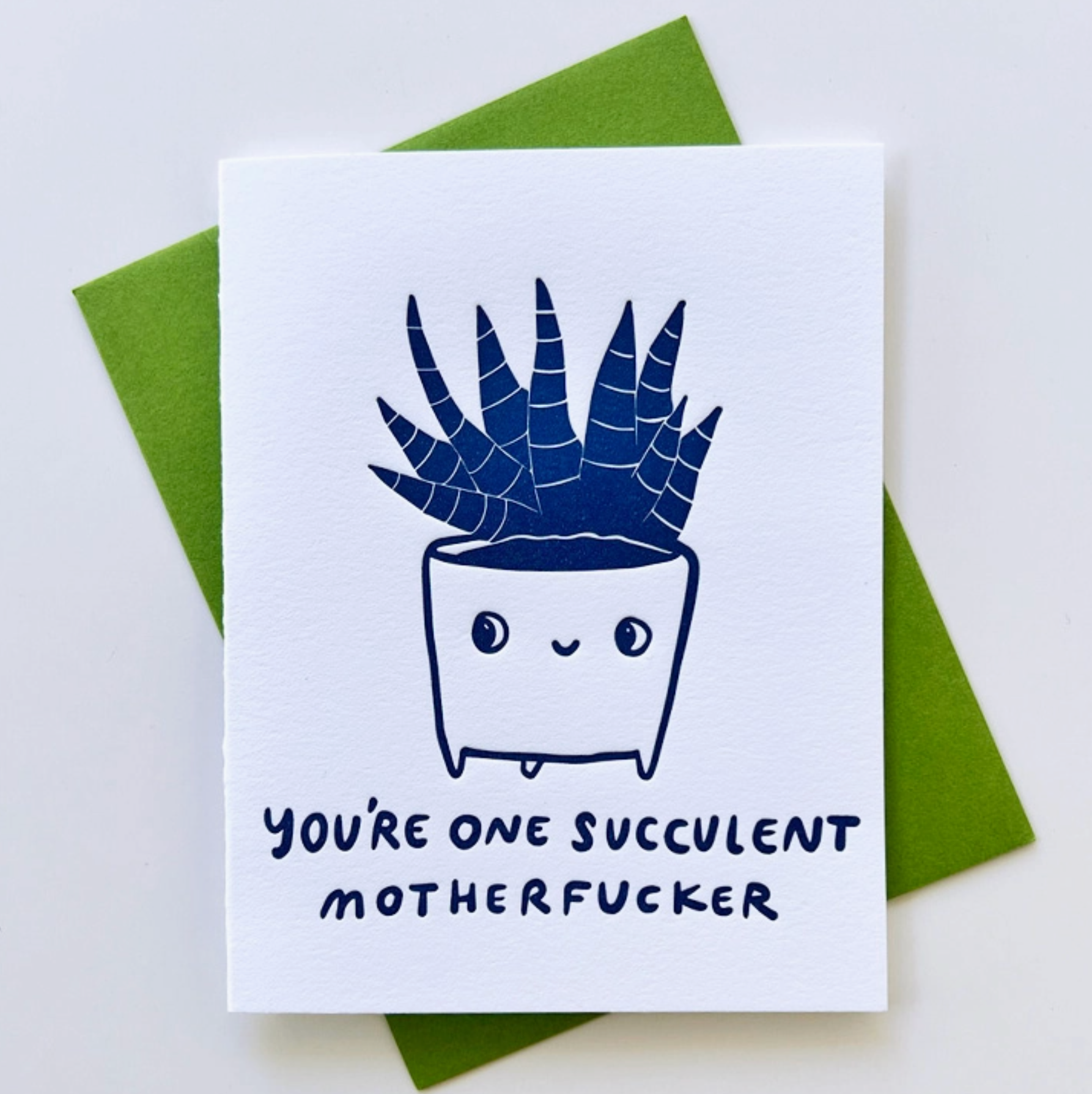 Succulent Mofo Card