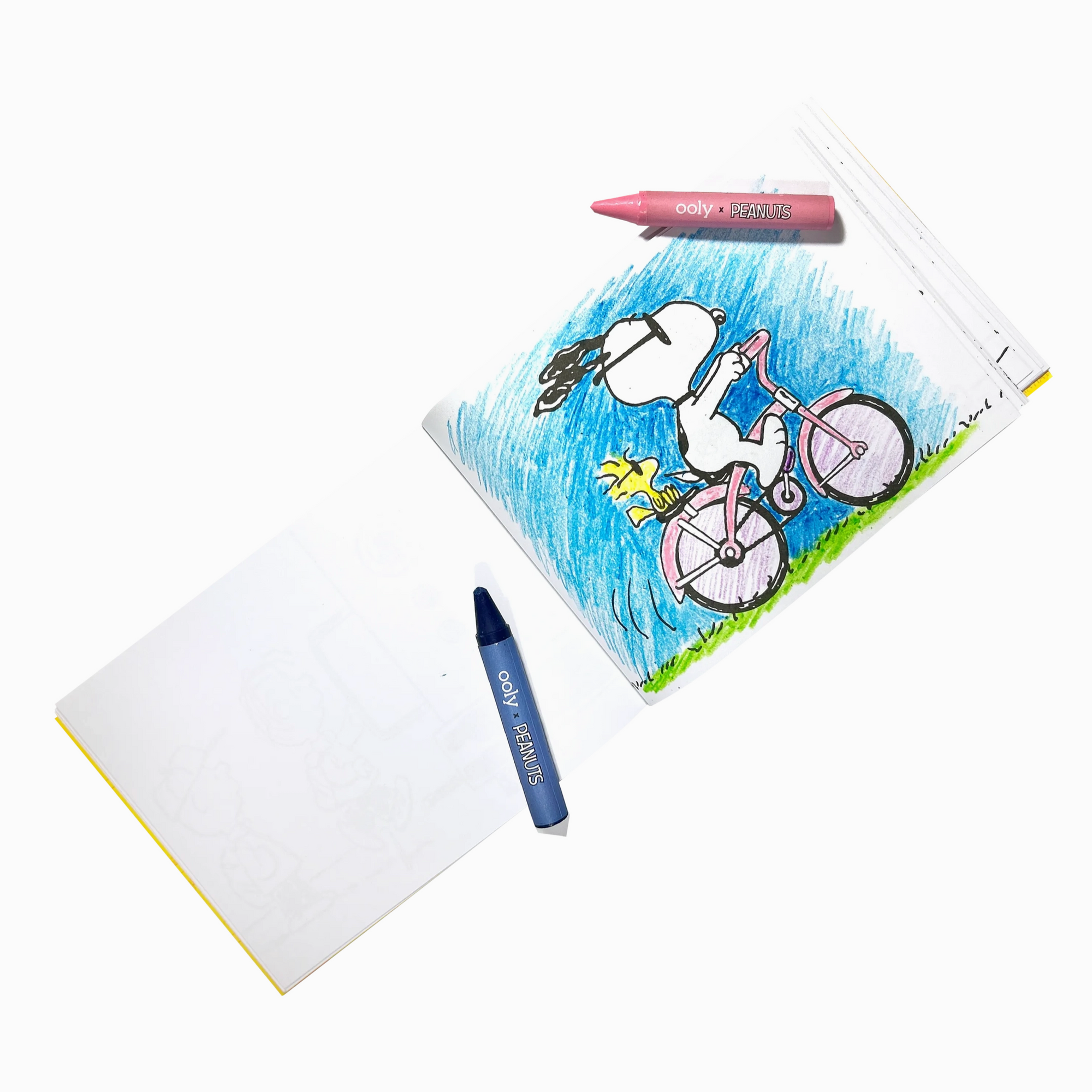 OOLY x Peanuts: Snoopy School  Coloring Travel Kit