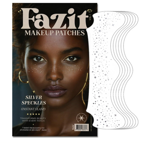 Silver Stardust Speckle Makeup Patches