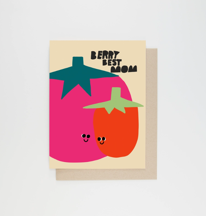 Berry Best Mom Card