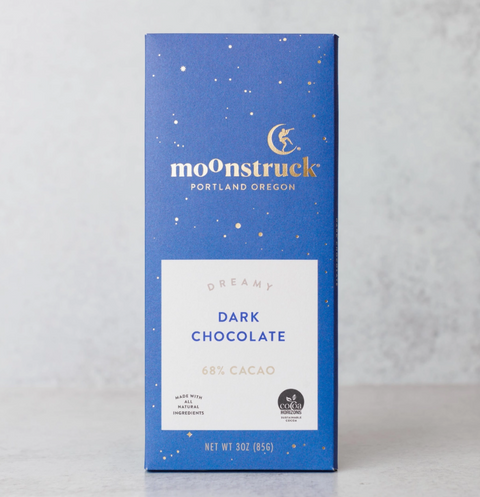 Moonstruck Dreamy Dark Chocolate Bar