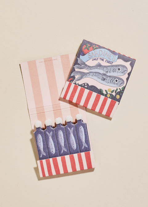 Sardine Tin Matchbook